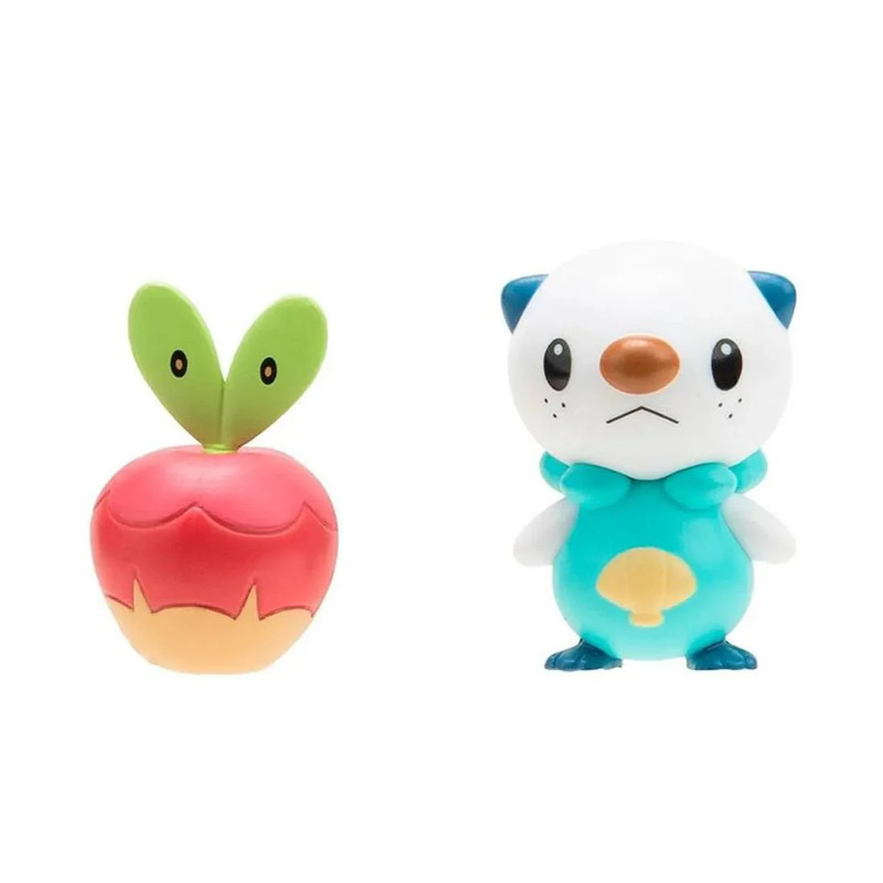 Pokemon Battle Figure - Oshawott + Applin - مجسم
